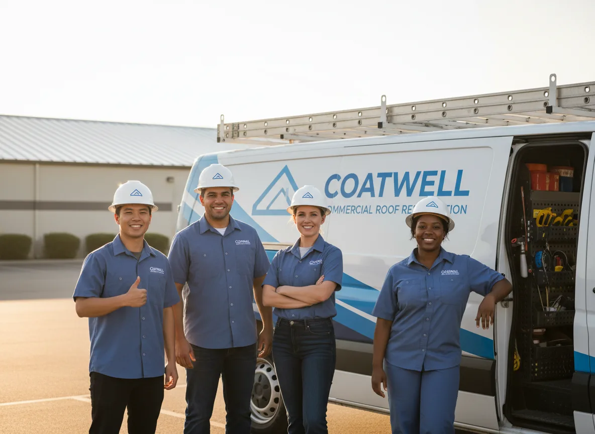 Commercial roof coating company in Dale, IN
